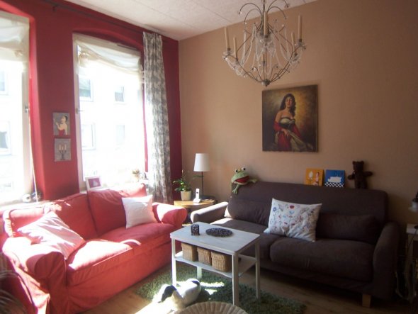 Wohnzimmer 'wohnzimmer rot' claudis chateau zimmerschau