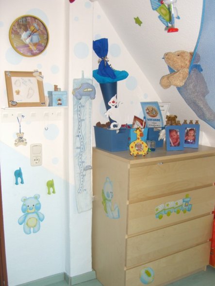 Kinderzimmer 'Finn`s Traum in Blau-Weiß'