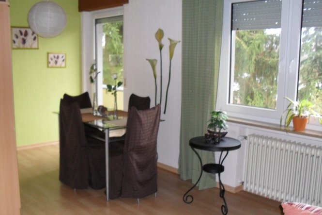 Wohnzimmer 'wohnzimmer mit esszimmer' mietwohnung mit modernem ...