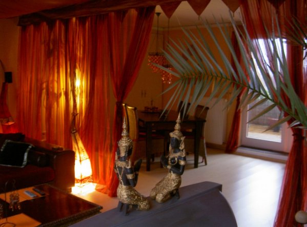 Wohnzimmer 'orientalischer traum' träumerei unterm dach ...