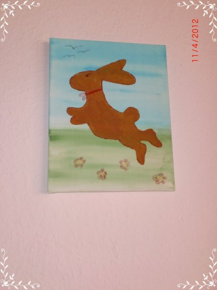 Tildahase mal gemalt...