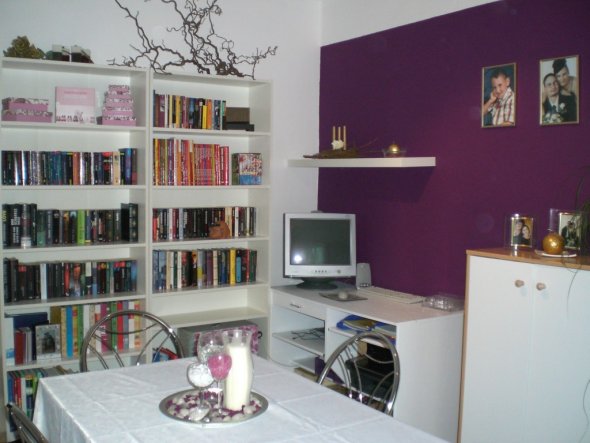 Wohnzimmer 'lila/weiÃ' mein domizil zimmerschau