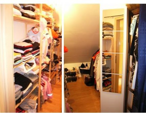 Wohnzimmer 'begehbarer schrank' unser traumhaus zimmerschau