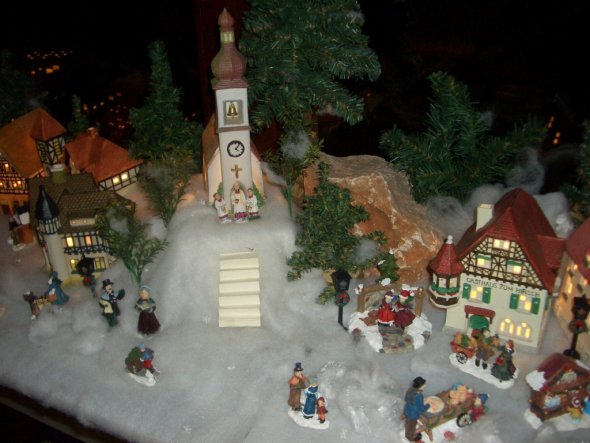 Weihnachtsdeko 'Weihnachtsdorf'