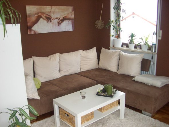 Wohnzimmer weià braun: wohnzimmer un weià streichen hausden. 12 ... Wohnzimmer braun weiß streichen