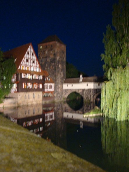 Hobbyraum 'Nürnberg bei Nacht'