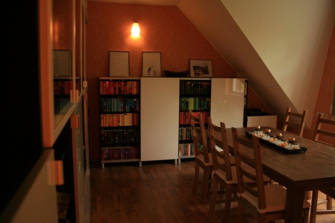 Wohnzimmer 'Bücherzimmer'