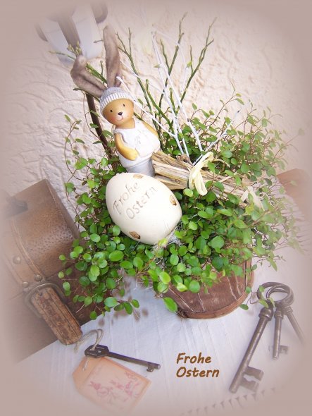 Frohe Ostern wünsche ich euch