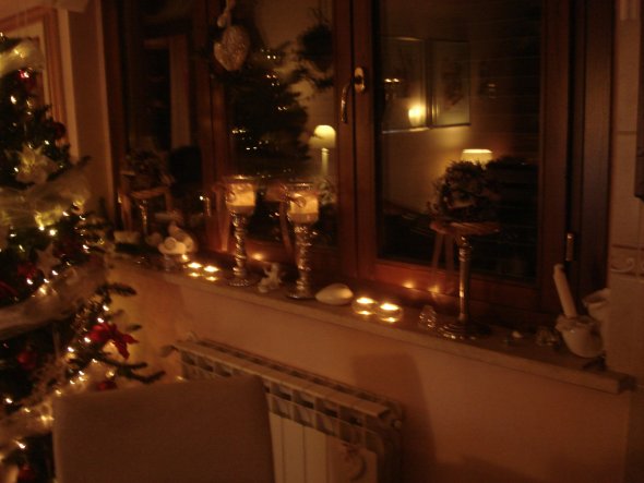WZfenster - noch mehr Kerzen :-)