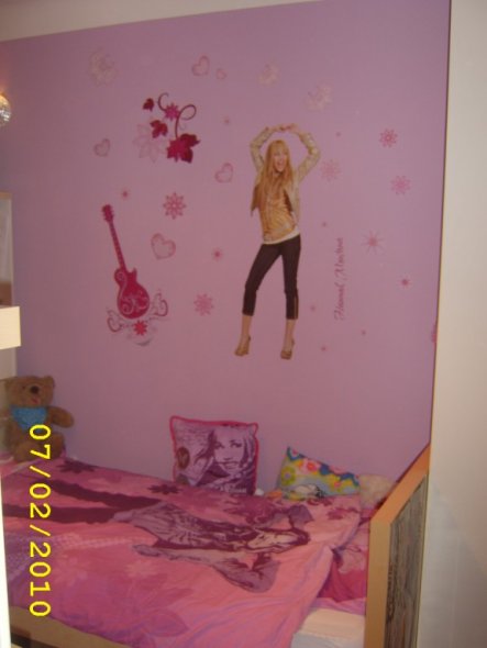 Kinderzimmer 'Hannah Montana'