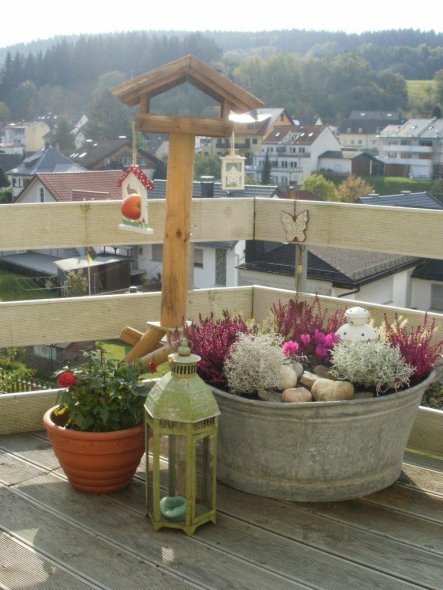 Terrasse / Balkon 'ღGoldener Herbst 2011ღ'