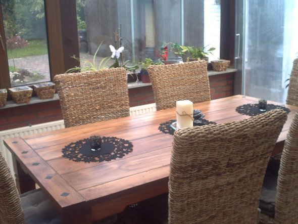 Terrasse / balkon 'unser gemütlicher wintergarten' unser kleines ...