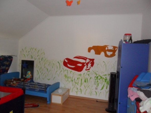 Kinderzimmer 'Kinderzimmer (Schlafzimmer Cars & Prinzessin Lillifee) '
