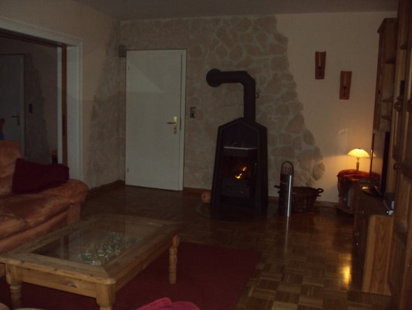 Wohnzimmer 'wohnzimmer' unser altes häuschen zimmerschau Steinmauer wohnzimmer