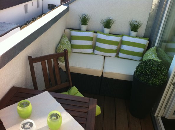 Terrasse / Balkon 'Balkon' - letzte Wohnung - Zimmerschau