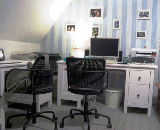 Arbeitszimmer / büro 'pc zimmer' haus gänseblümchen zimmerschau