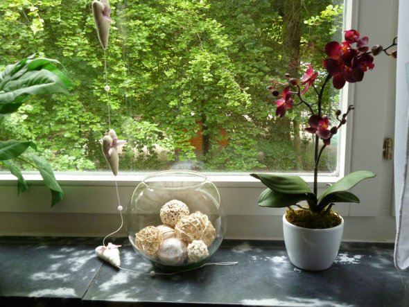 Wohnzimmer fenster deko unser gemütliches heim zimmerschau