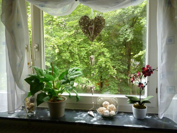 Wohnzimmer 'fenster deko' unser gemütliches heim zimmerschau