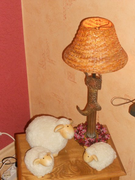 Eine nette Deko in meinem mediteranem Wohnzimmer zu Ostern 2012....