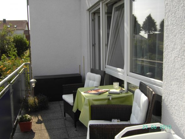 Terrasse / Balkon 'ich freu mich schon auf den nächsten Sommer'