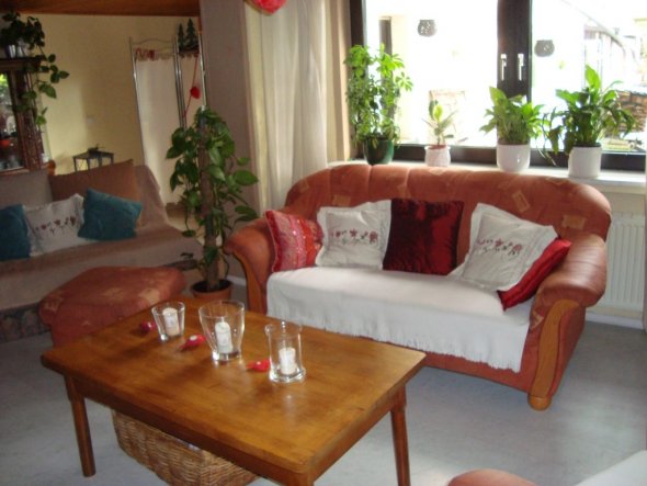Wohnen: Wohnzimmer früher