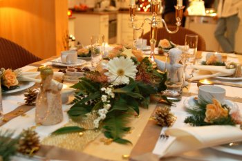 Landhaus 'Tisch im Advent'