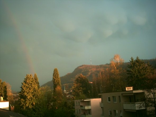 Was das wohl für Wolken sind?