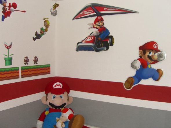 Kinderzimmer 'Finn`s Super Mario World'