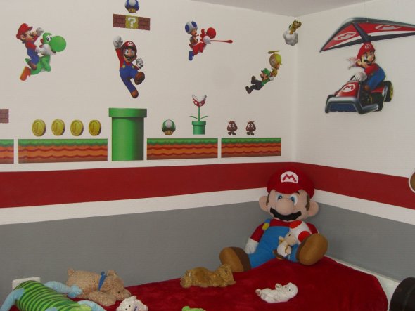 Kinderzimmer 'Finn`s Super Mario World'