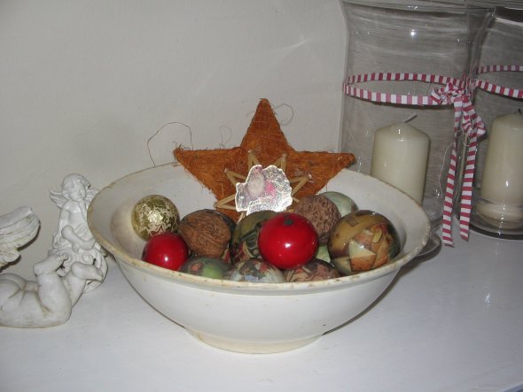 Weihnachtsdeko 'Weihnachten aufm Land'