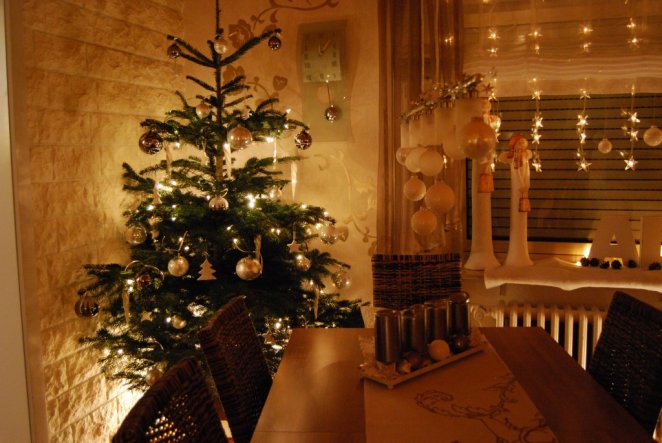 Weihnachtsdeko 'Heilig Abend...2008'
