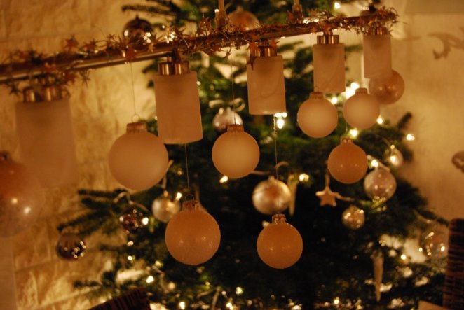 Weihnachtsdeko 'Heilig Abend...2008'