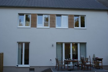 Hausfassade / Außenansichten 'Nach dem Umbau'