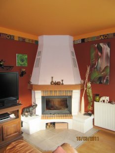 Wohnzimmer 2010 in rotbraun