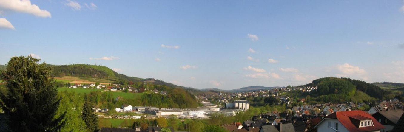 Hausfassade / Außenansichten 'Aussicht vom Balkon'