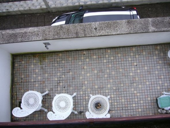 Balkon vorher