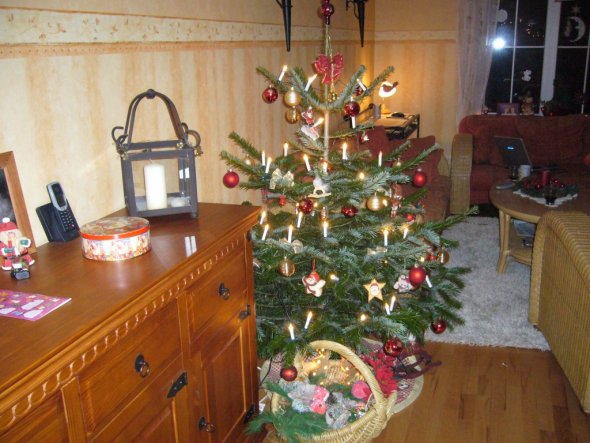 Weihnachtsdeko 'Wohnzimmer'