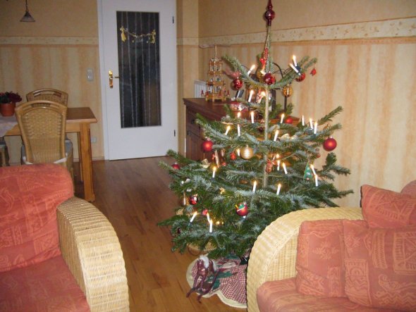 Weihnachtsdeko 'Wohnzimmer'