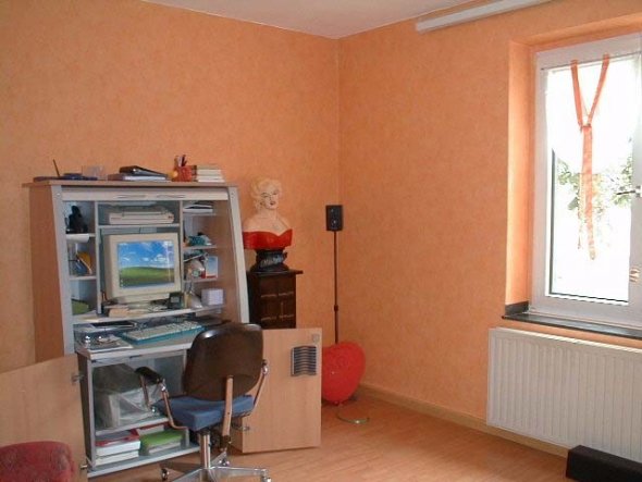 Arbeitszimmer / Büro 'Fernsehen und Arbeiten'