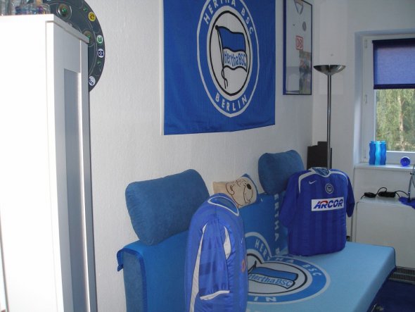Hobbyraum 'Das blaue (Hertha-)Zimmer'