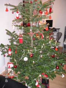 Weihnachtsdeko 'Wohnzimmer'