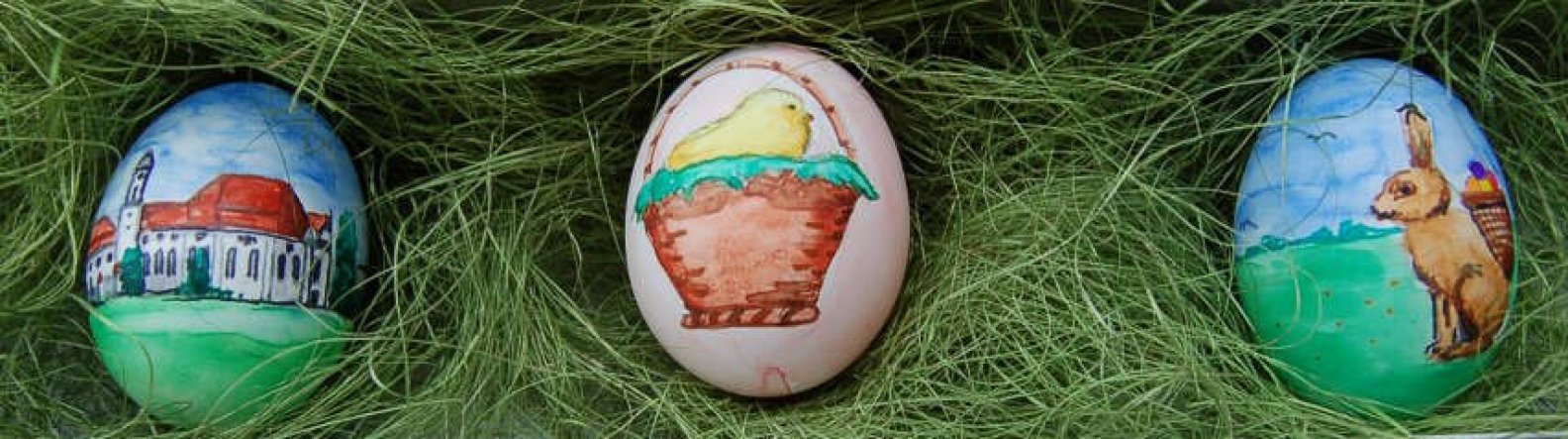 Osterdeko 'Ostern+Ostereier'