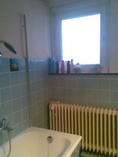 Neue Wohnung Badezimmer