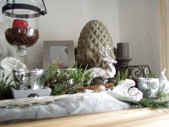 Deko im Wohnzimmer.