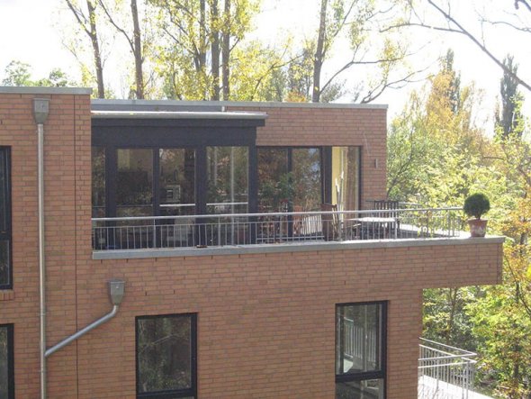 Hausfassade / Außenansichten 'Elbe-Penthouse'