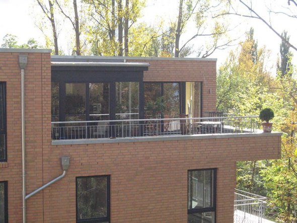 Hausfassade / Außenansichten 'Elbe-Penthouse'