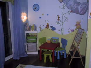blaues Kinderzimmer