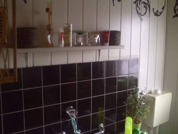 Bad 'Badezimmer in Himbeer'