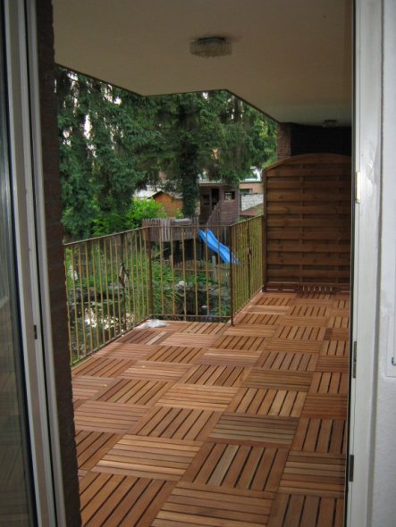 Terrasse / Balkon 'Balkon mit dem schönen Garten'