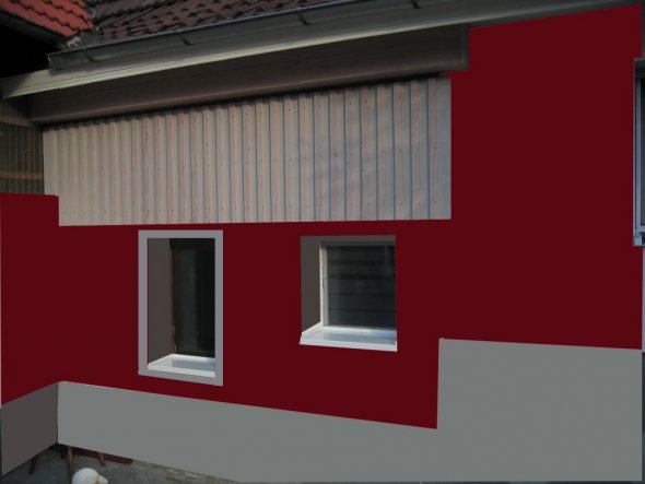 Hausfassade / Außenansichten 'Wohnhaus Aussen'